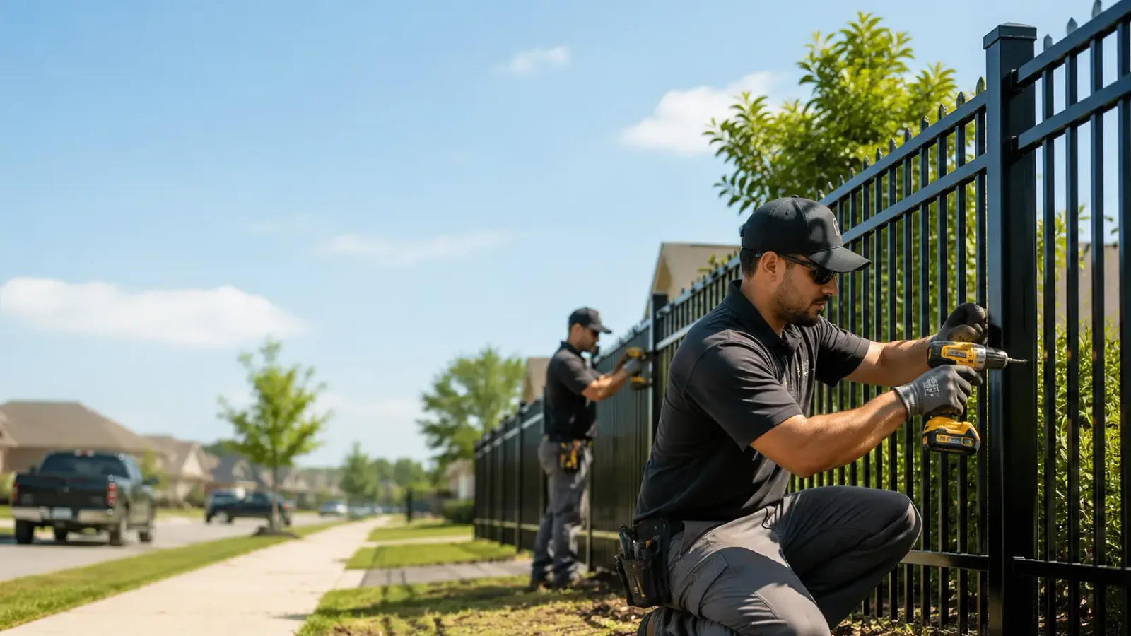 Metal Fence Installation in Clifton, OH